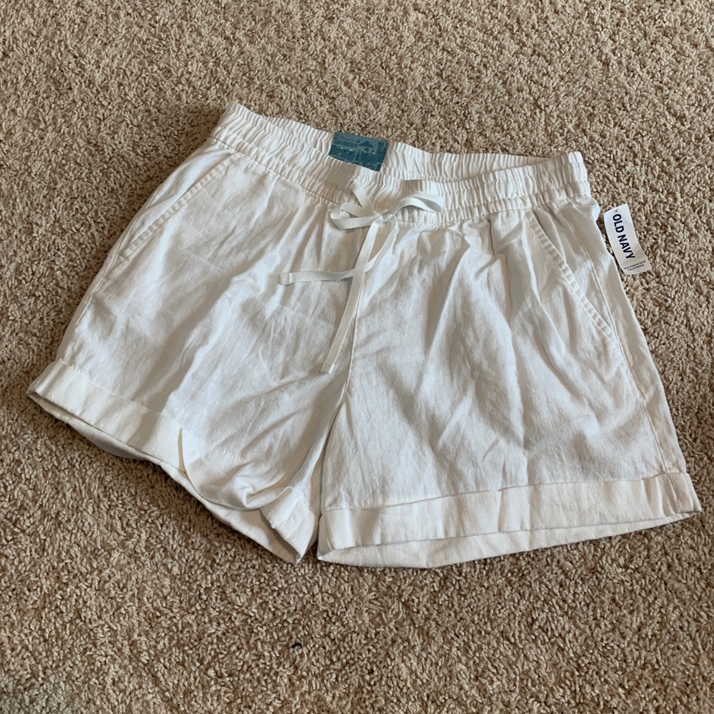 Old Navy Loose Linen Shorts